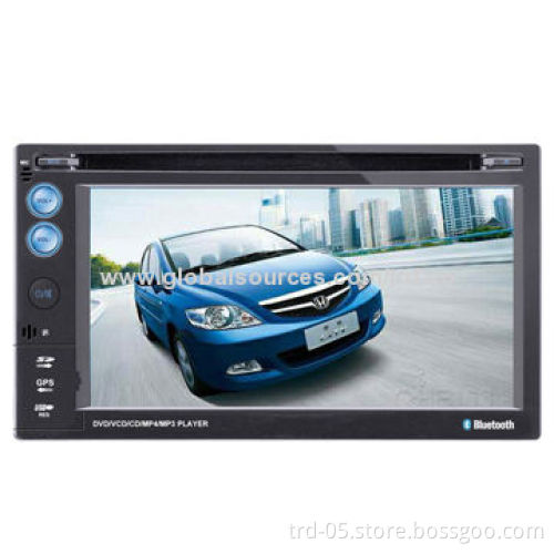 Car DVD Player with 5-way RCA Output, Supports Steering Wheel Control